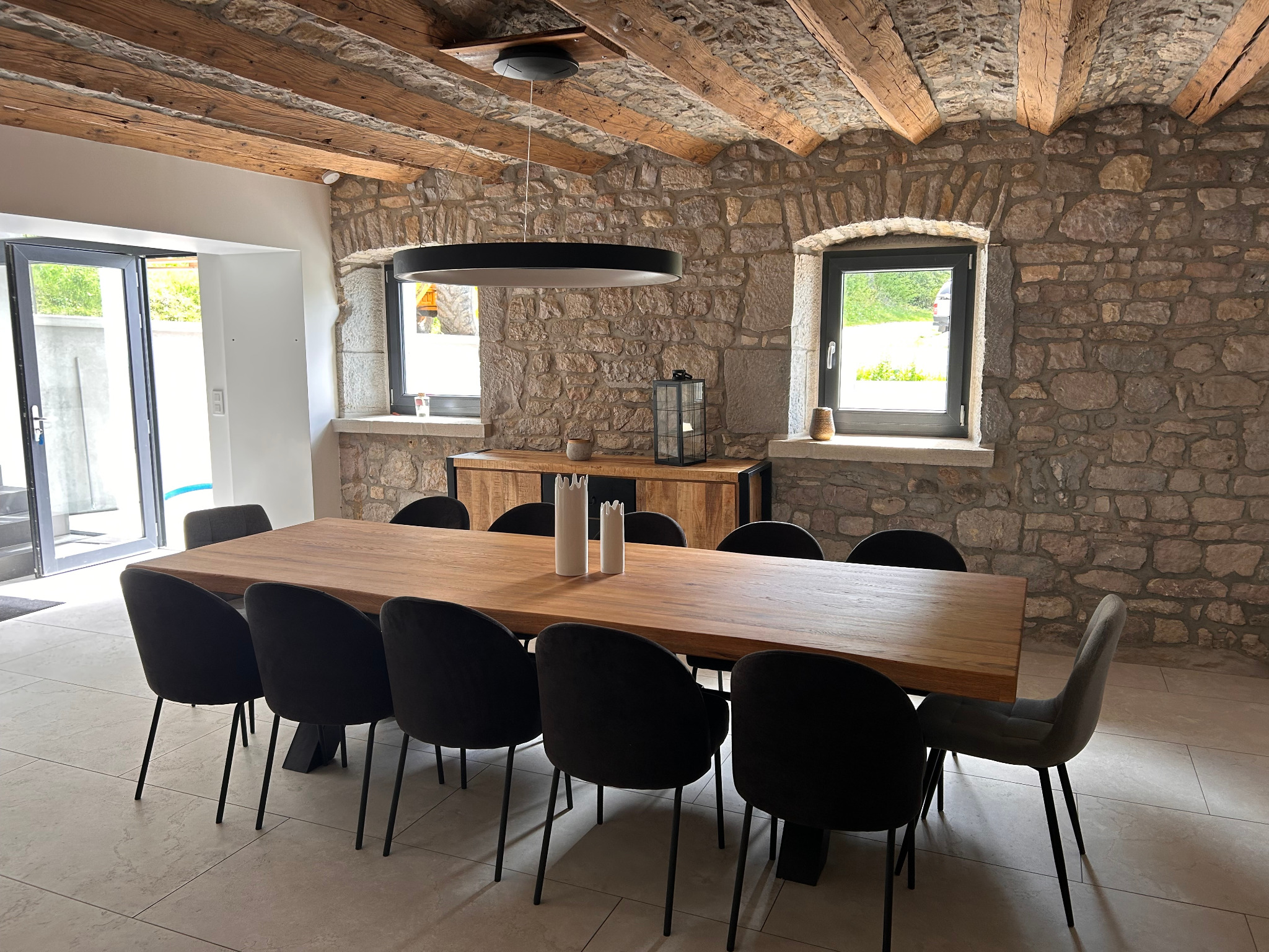 Grande salle à manger